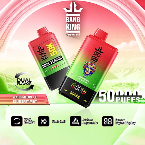 Bang King 50000 Puffs 50k Double Flavor Disposable