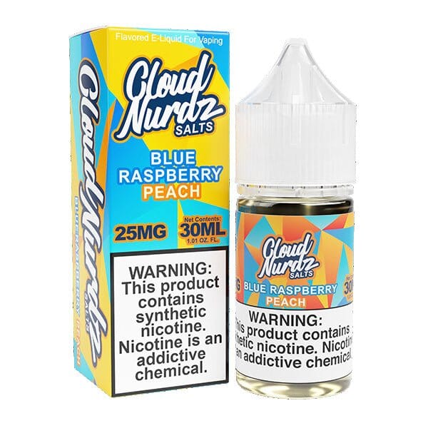 Blue Franbwaz Peach pa Cloud Nurdz Tfn Sèl 30ml