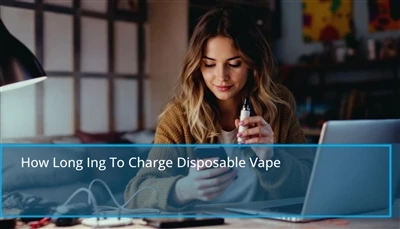 Konbyen tan yo chaje vape jetab: konsèy rapid pou recharge yon vape jetab