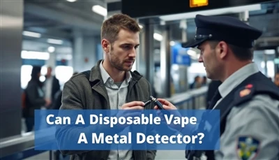 Èske yon vape jetab deklanche yon detektè metal?