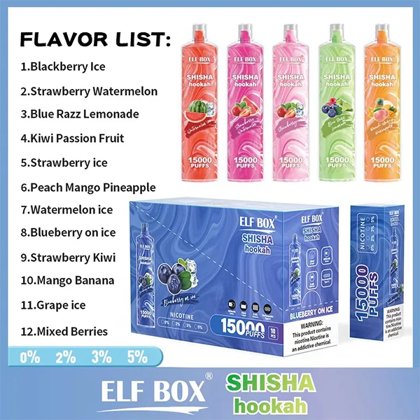 ELF BOX LS15000 Shisha Hookah
