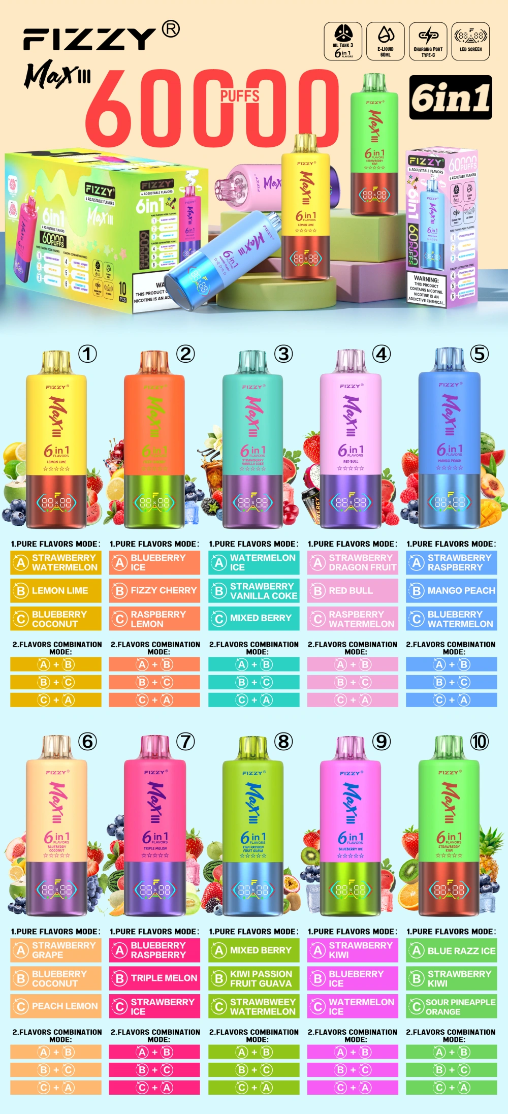 Puff-60k-Fizzy-60000-Puffs-6-in-1-Flavors-Disposable-Vape-9 Puff-60k-Fizzy-60000-Puffs-6-in-1-Flavors-Disposable-Vape-9