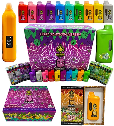 Live Resin vs Liquid Diamonds: Yon Gid pou Packman Vapes otantik