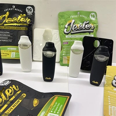 Vide nouvo ji Jeeter tout nan yon sèl jetab Vape 1G 2G