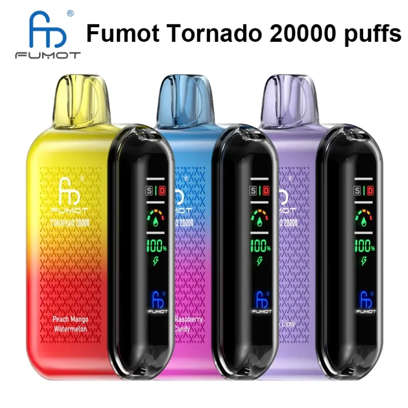 Fumot Tornado 20000 Puff jetab Vape Pen